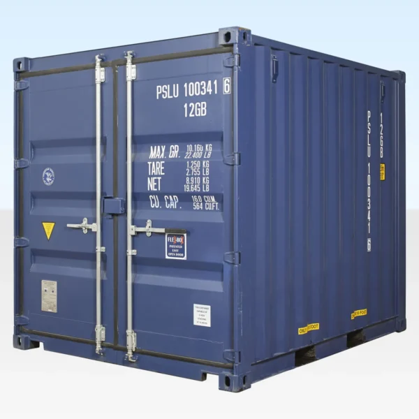 10Ft X 8Ft Shipping Container (One trip) – Blue