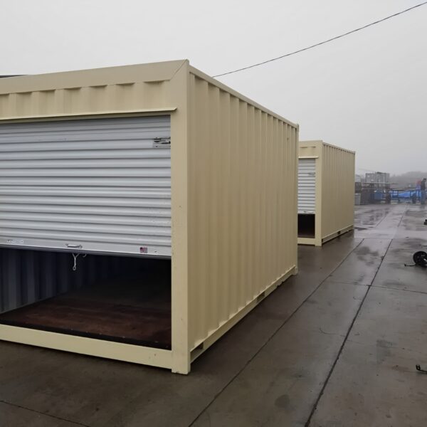 16Ft Shipping Container With Roll-Up Door