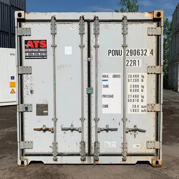 20′ Used Refrigerated Container