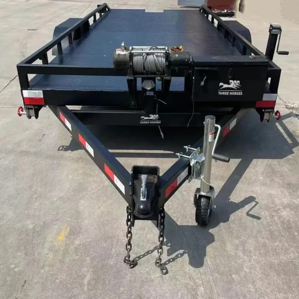 2 Axle 10 Ton Car Hauling Utility Trailer Sale!