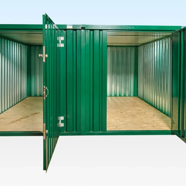 4M X 4.2M Side Linked Flat Pack Container Bundle (Powder Coated)