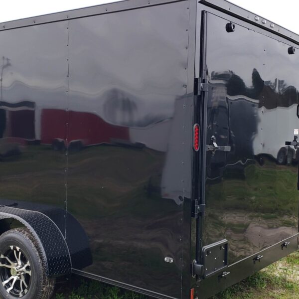 Anvil Blackout 7×16 Enclosed Motorcycle Trailer